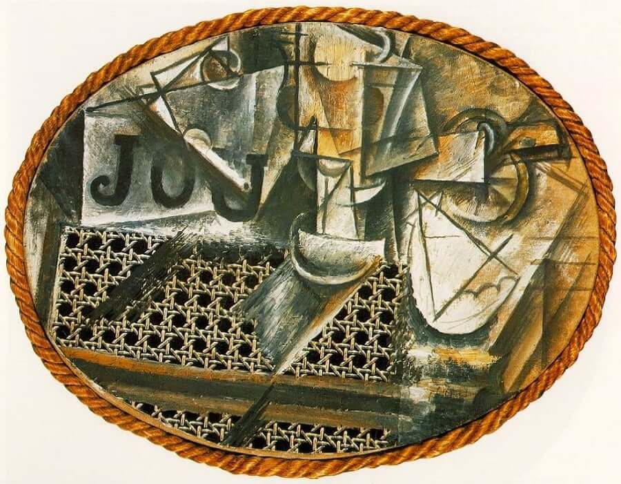 Still Life with Chair Caning