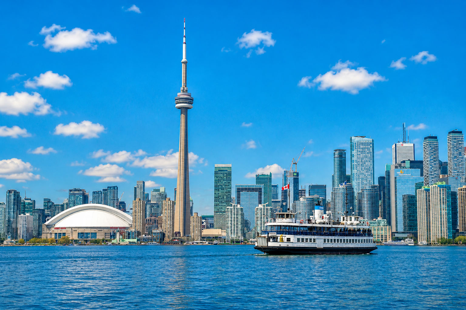 Toronto Island Ferry Lake Habour
